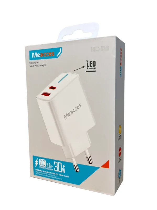 شارژر دیواری 30w می اکسس مدل HC-118